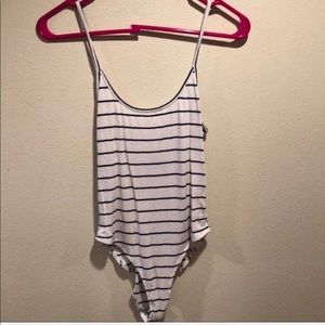Striped Bodysuit